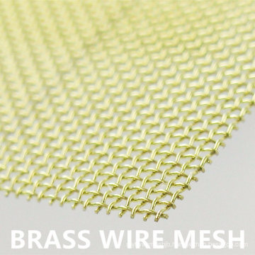 2017 China Manufacturer Brass Wire Mesh Screen 2 Mesh to 100 Mesh